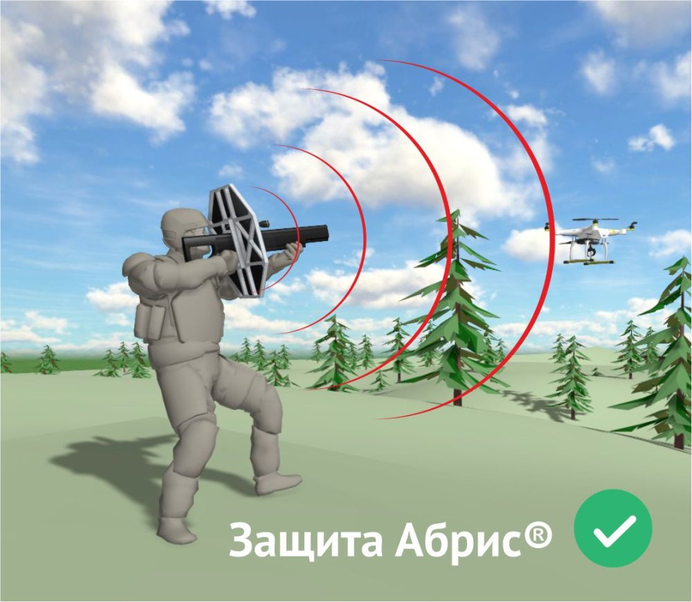 Защита оператора антидронового ружья от воздействия электромагнитного излучения (ЭМИ)
