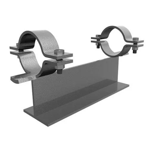 Тавровая хомутовая неподвижная опора 108x11.18 мм ТХ ГОСТ 36-146-88